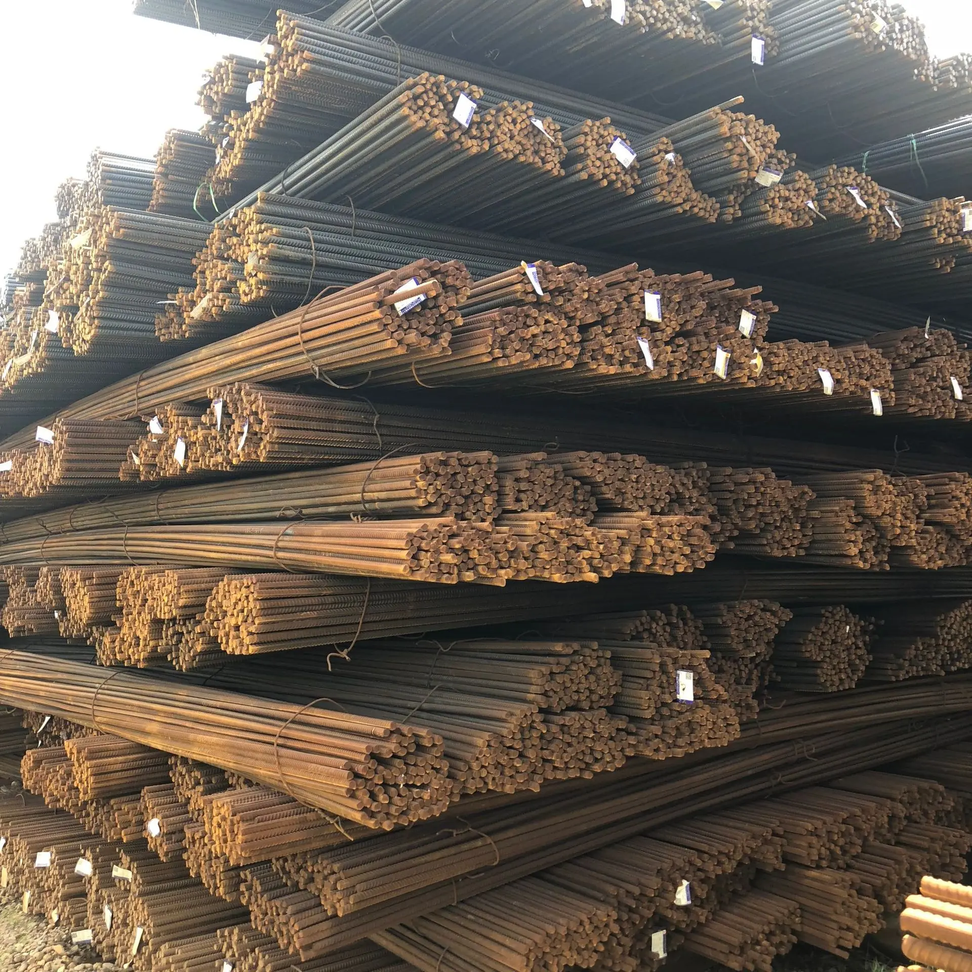 20ft Container Of 6m Steel Rebar Hrb 500 Steel Rebar Turkish Steel