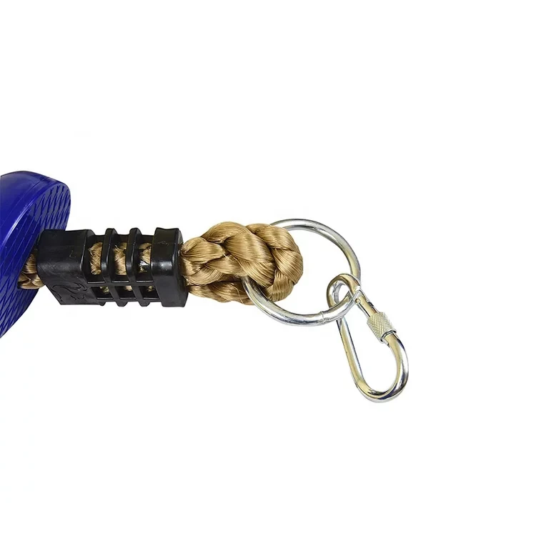 SA-209 Most popular playground kids adult colorful hanging porch single swing disk seat swing