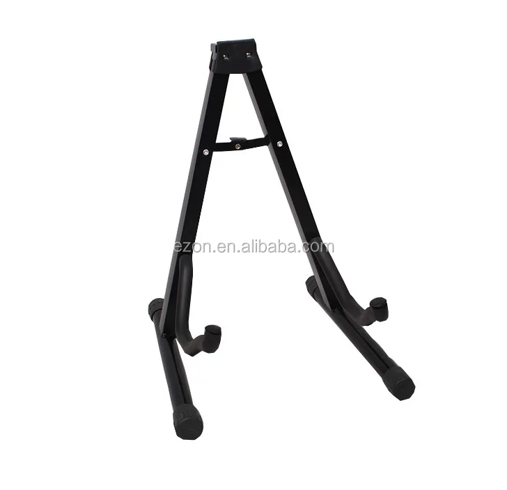 High Quality Black Iron Aframe Guitar Stand For Electric And Acoustic Guitars Also Suitable As