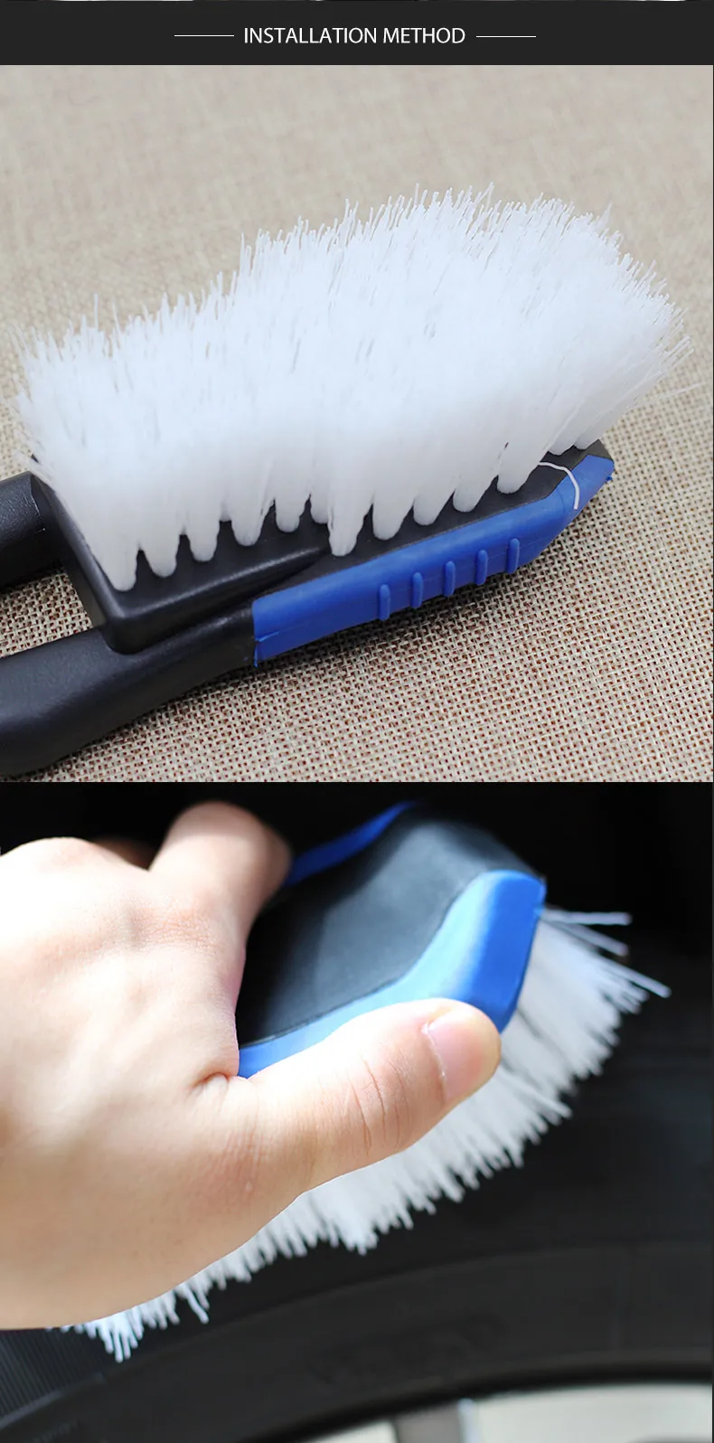 JLM07 Car Mat Cleaning Brush Buy Car interior horse hair cleaning