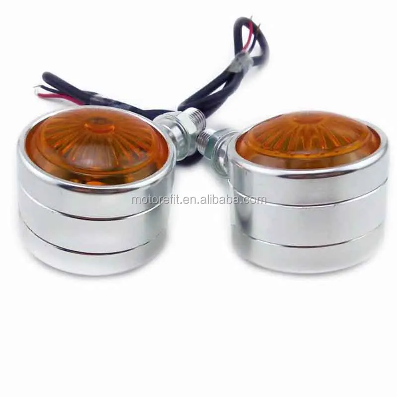 Rts Motorcycle Double Led Turn Signals Lights Indicators Blinkers Lamps