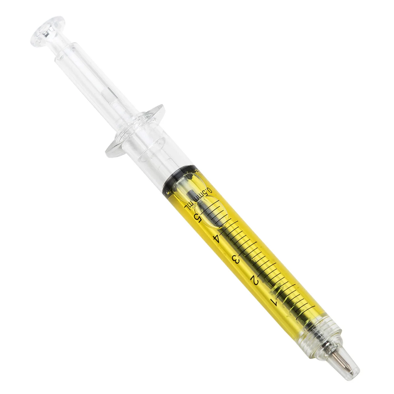 Novelty Promotional Funny Injection Shaped Ball Point Pens With Logo