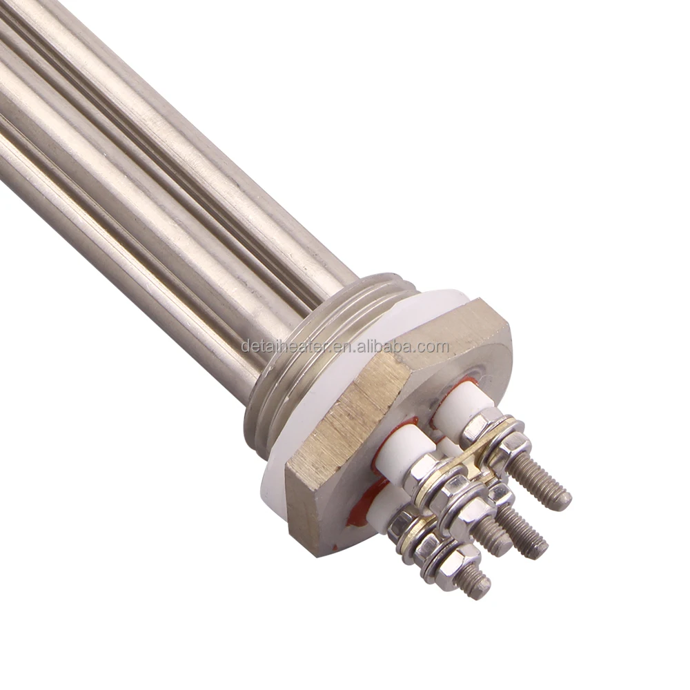 Water Dc Heating Element Immersion Electric Heater 12v 300w & Locknut