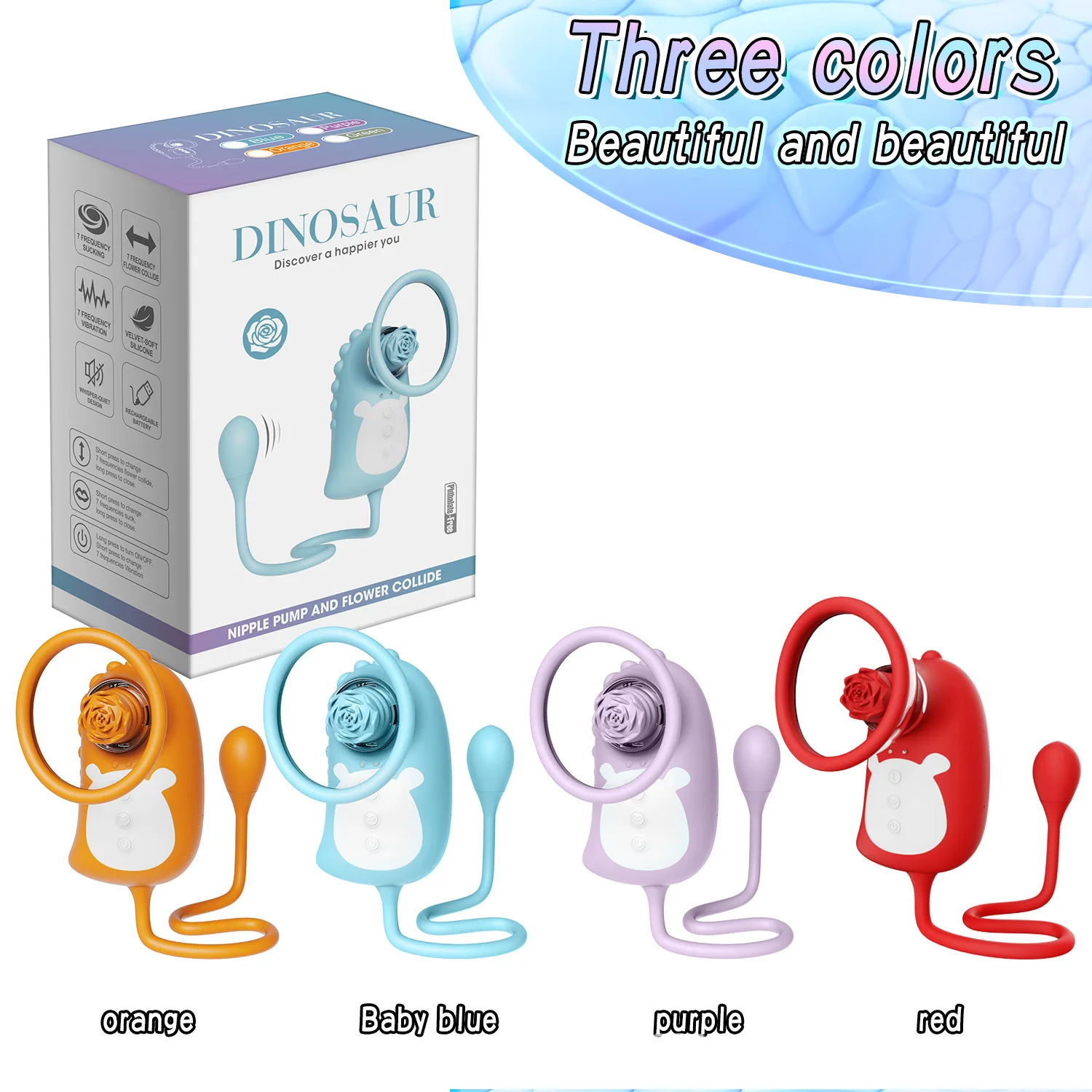 Adult Female Masturbator With Vibrating Nipple Stimulation Breast G-Point Sucking Features Vibrator Massager For Sexual Pleasure_voghion.com