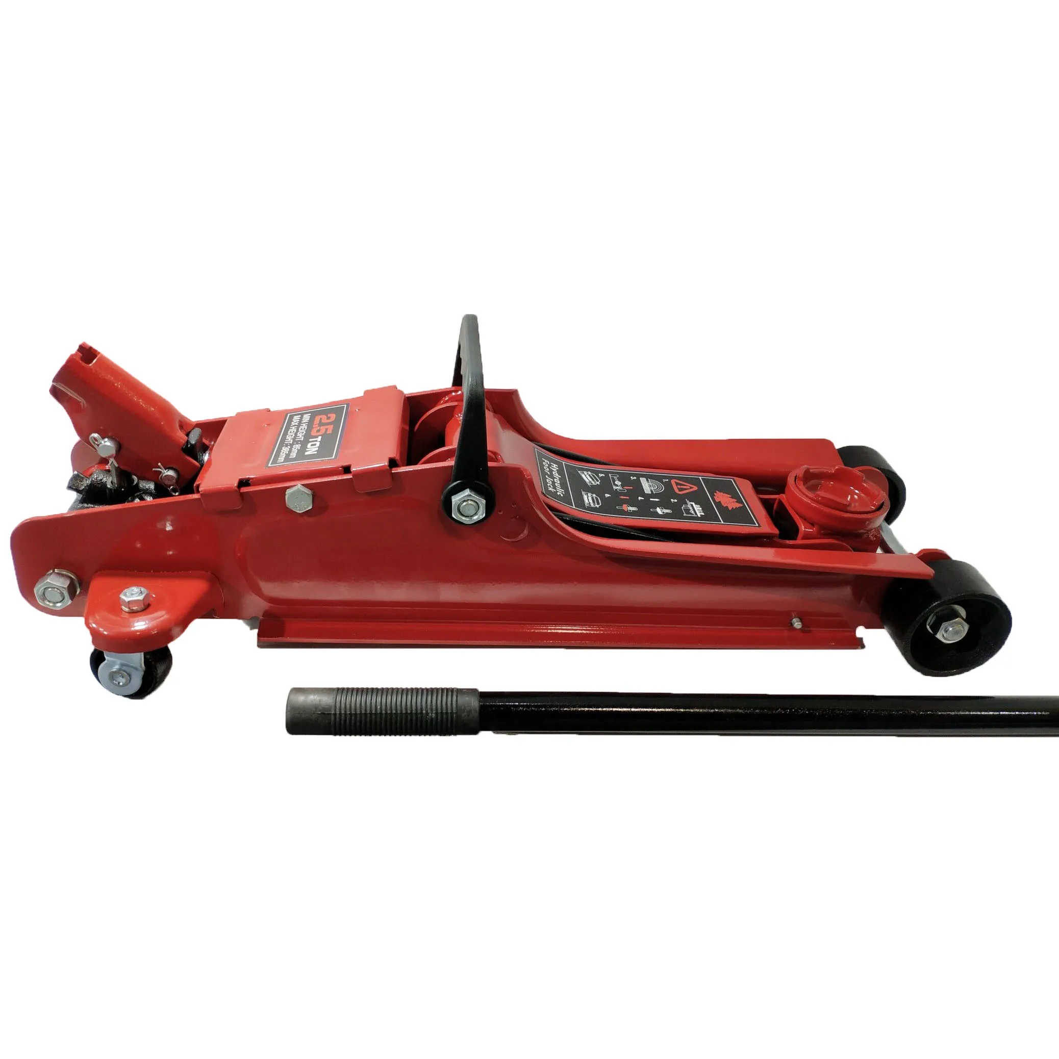 2.5 Ton Heavy Duty Ultra Low Profile Steel Hydraulic Floor Jack With