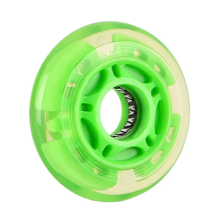 Flash Inline Skate Wheels Luminous Wheels 85a Led Light Up Skating Wheels 72mm 76mm 80mm Buy