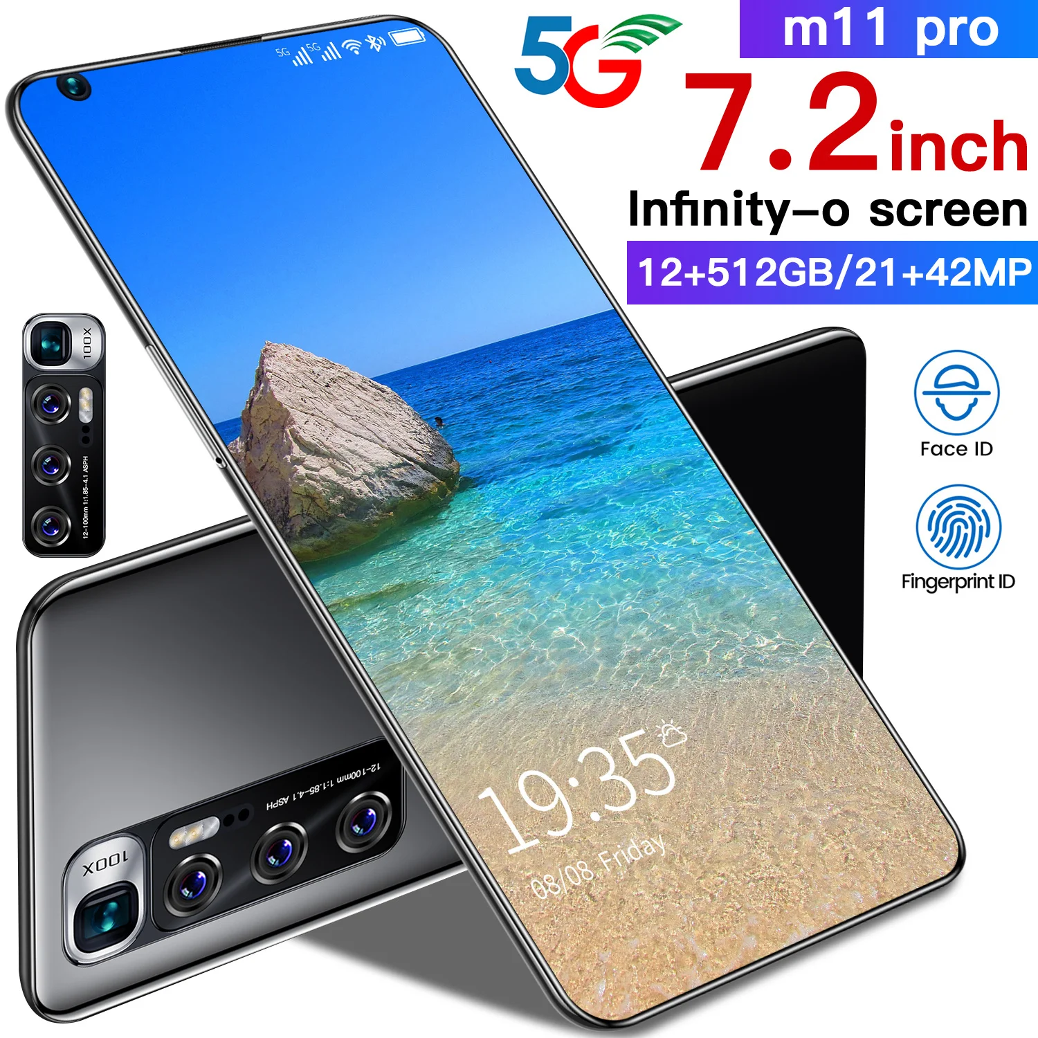 extract rechtop geweer Android Smartphone M11pro 7.2inch Infinity-o Screen Mobile Phone Dual Sim  Wifi Camera Gps 5g Mobile Phone 12g +512gb - Buy Android Smartphone,Android  Phones 4g Lte Smartphone,China Mobile Phone 4g Android Smartphone Product