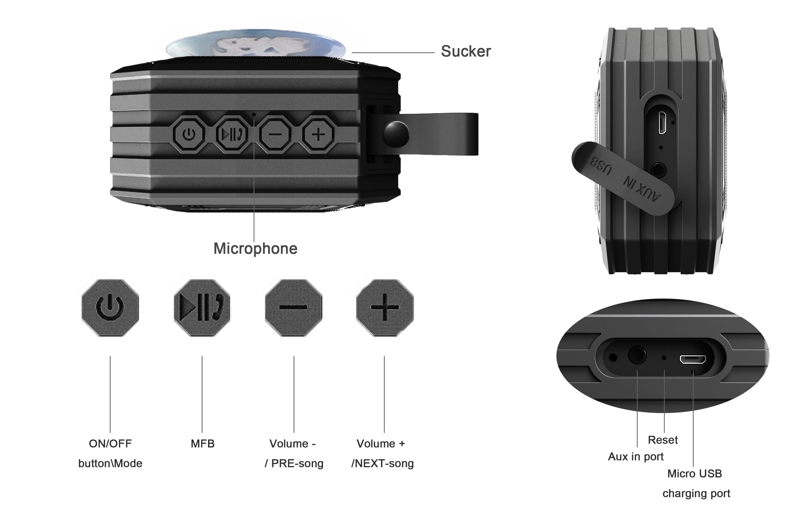 ISO9001 fatory supply passive speaker for car cute mini blootooth peavey speaker for TV - ANKUX.COM