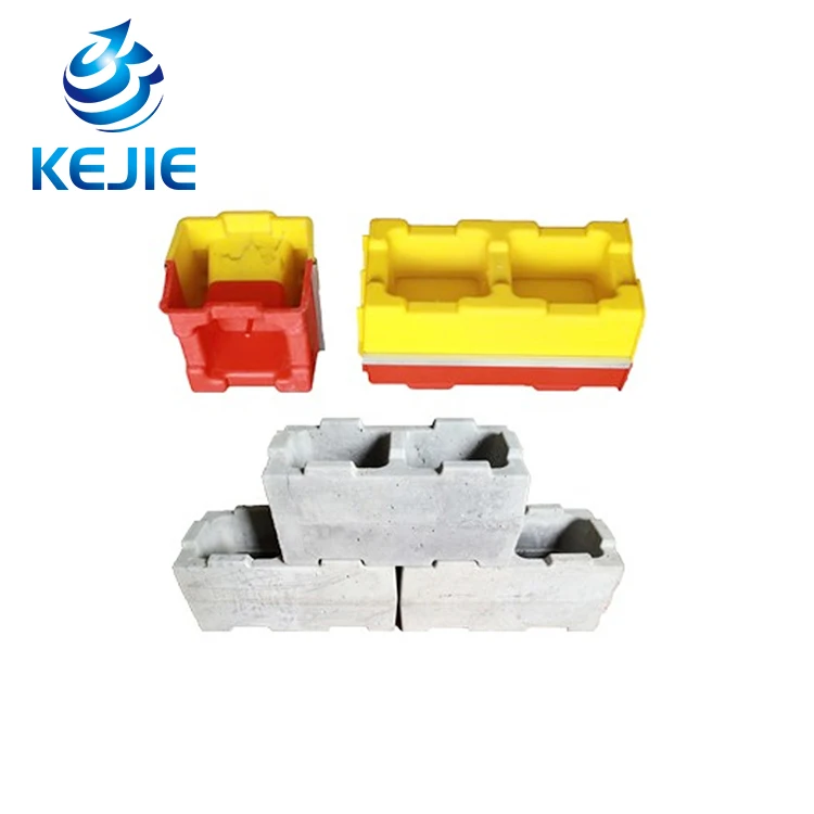 Plastic Mould Interlocking Molds Concrete Hollow Blocks Interlocking