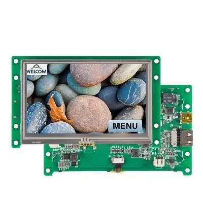 4.3'' TFT LCD Panel With Touch Controller+Software Usb Powered LCD Controller Board