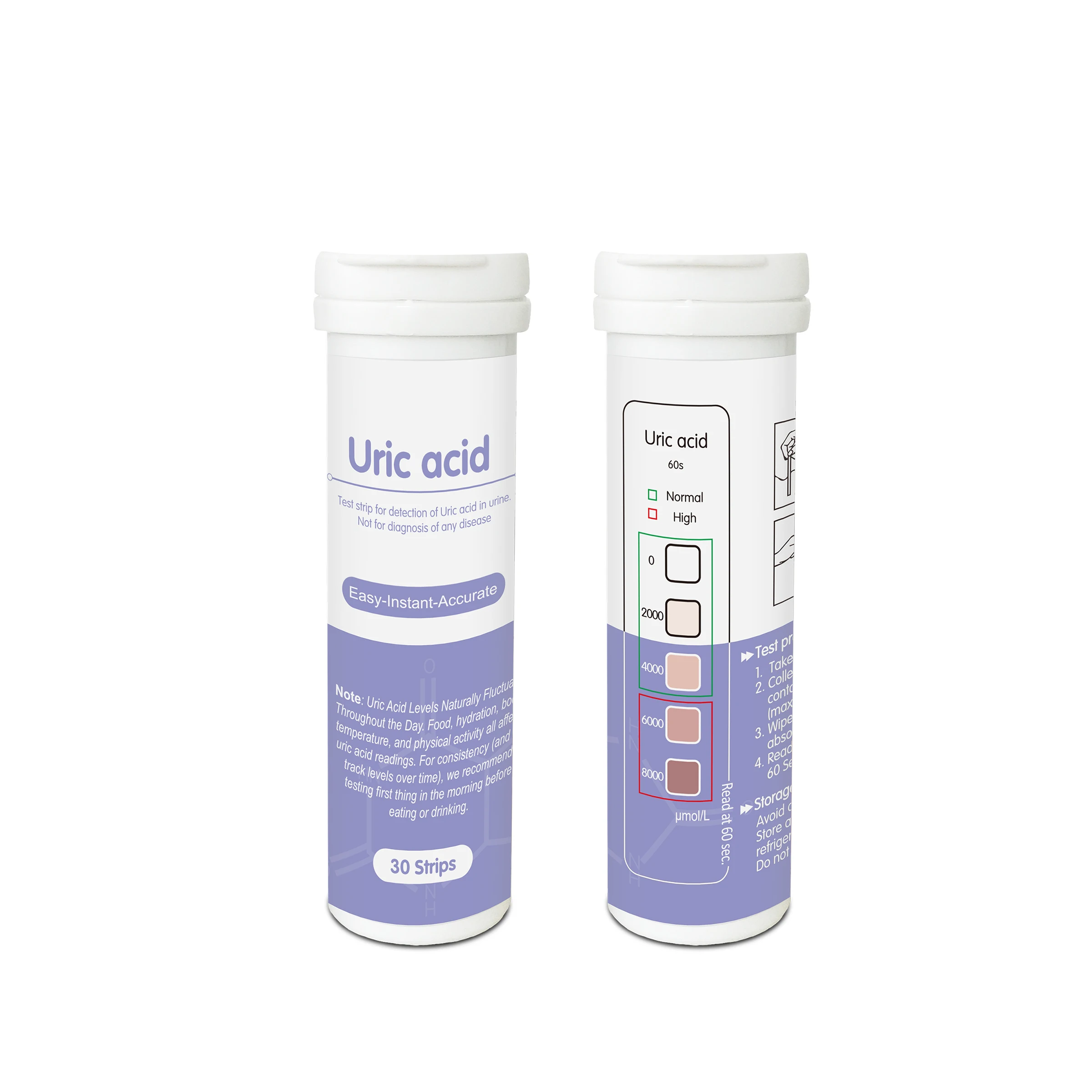 Accurate Measurement Of Uric Acid In Urine With 50 Psc Uric Acid Test