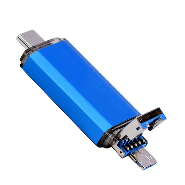 OTG Smartphone Pen Drive Memmory Stick 3 In 1 Type-C 3.0 USB Flash Drive 16GB 32GB 64GB - ANKUX.COM