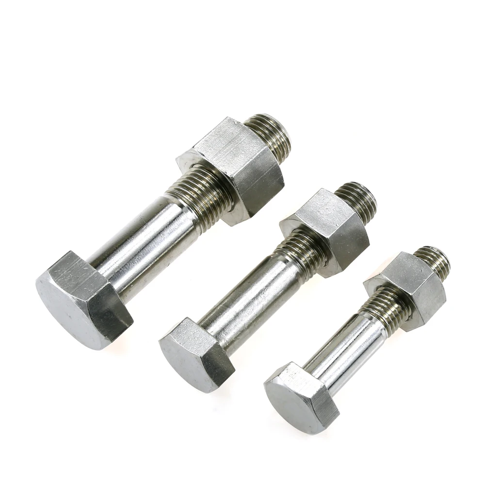 
Hardware Fasteners Stainless Steel Hex Bolt and Nut 