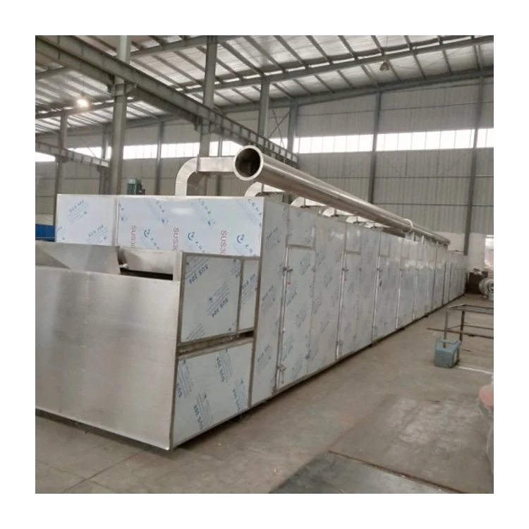 mesh belt dryer for chili pepper fresh ginger