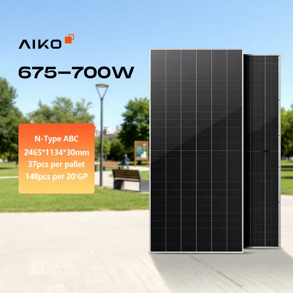 Aiko Stock Solar Panel - 700W High Efficiency & Great Price