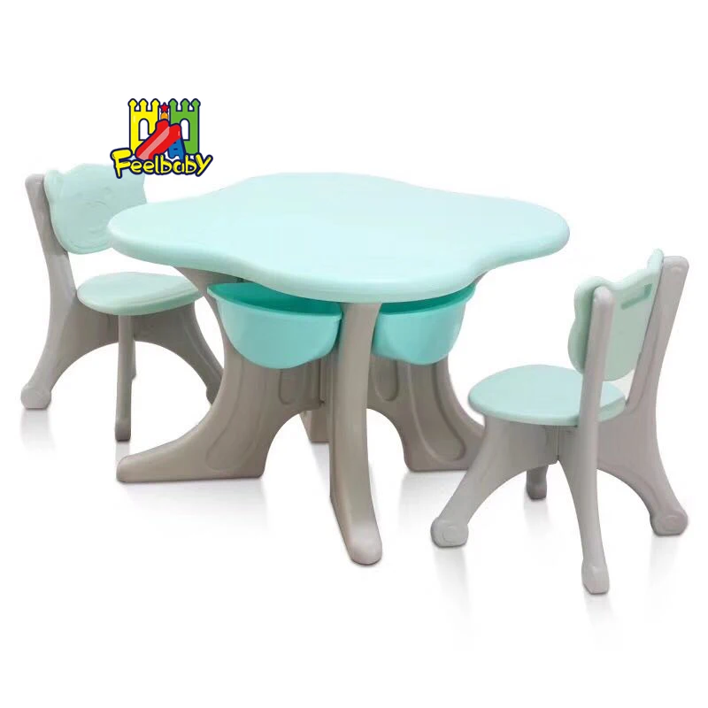 Feelbaby Plastic Indoor Baby 0.8m Study Table Chair Buy 0.8m Study