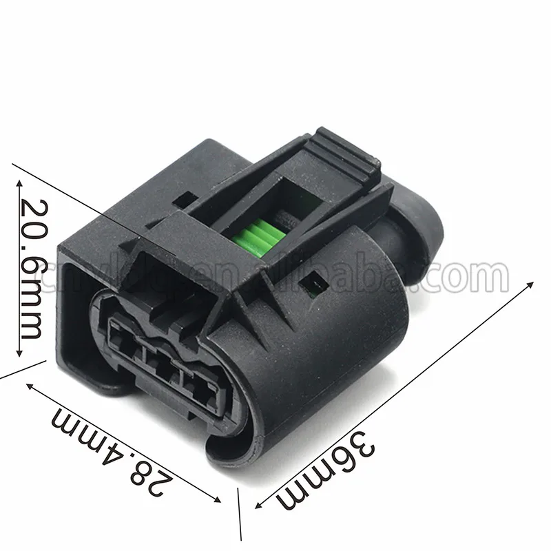 3 Way Kostal Slk 2.8 Sealed Female Sealed Electrical Cable Connector