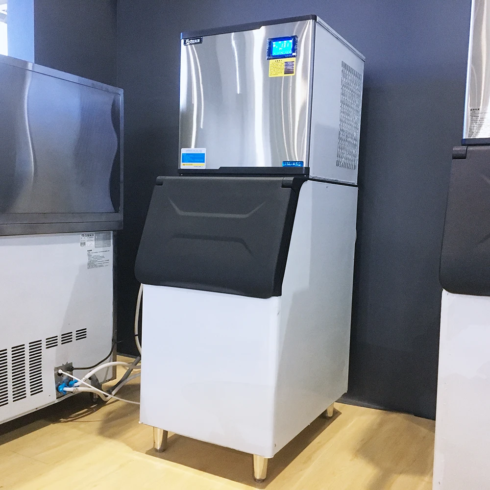 Chefmax Luxury Durable Stainless Steel Fan Cooling Type Ice Maker 2030kg/day Cmim350 Electric