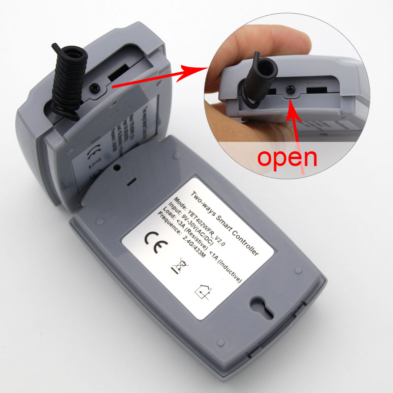 New Arrival Android & Ios App Control 2 Channel Wifi Receiver Remote ...