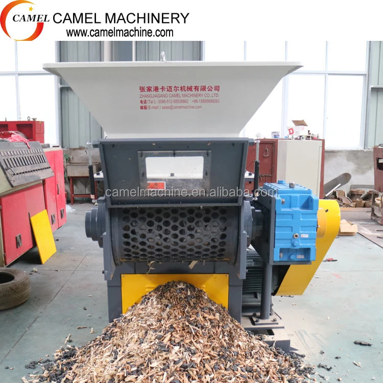 Wood Pallet Shredder For Sale/ Industrial Cardboard Shredder / Single