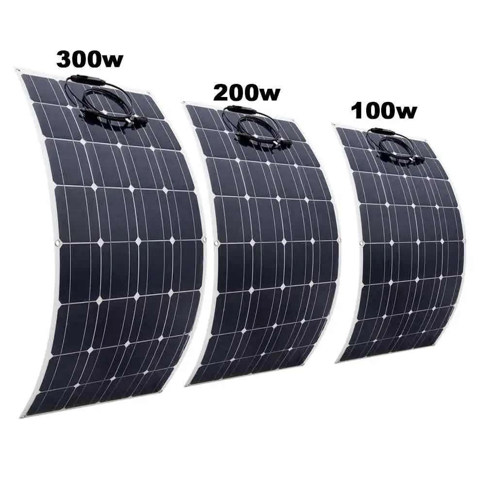 High Efficiency 300w Portable Folding Solar Flexible Panels For Solar
