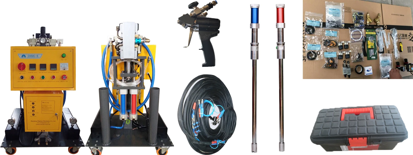  High Pressure Polyurethane Spraying PU Spray Foam Machine for Roof Coating Insulation