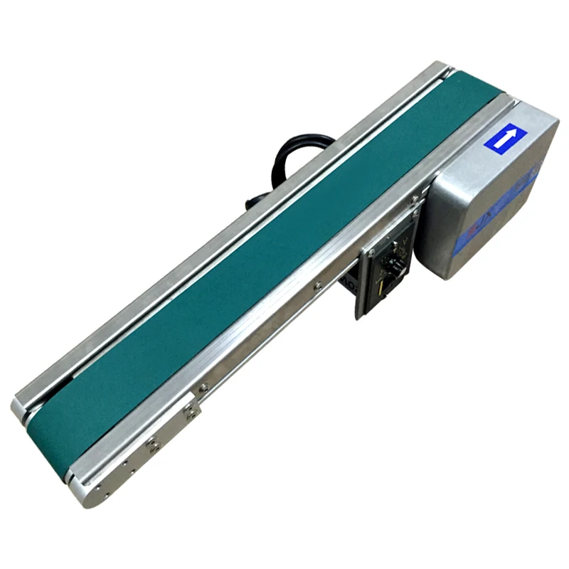Precision Automated Desktop Food Conveyor Belt Micro Small Assembly Line Conveyor with 6000 Series for Heat Sink Application details