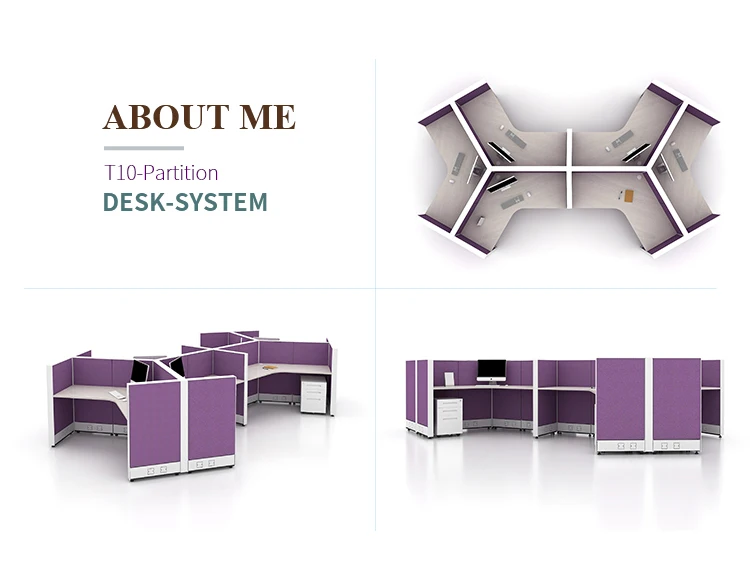 Muebles De Oficina De Proyecto Modular Y Forma Cubículos De Oficina 120