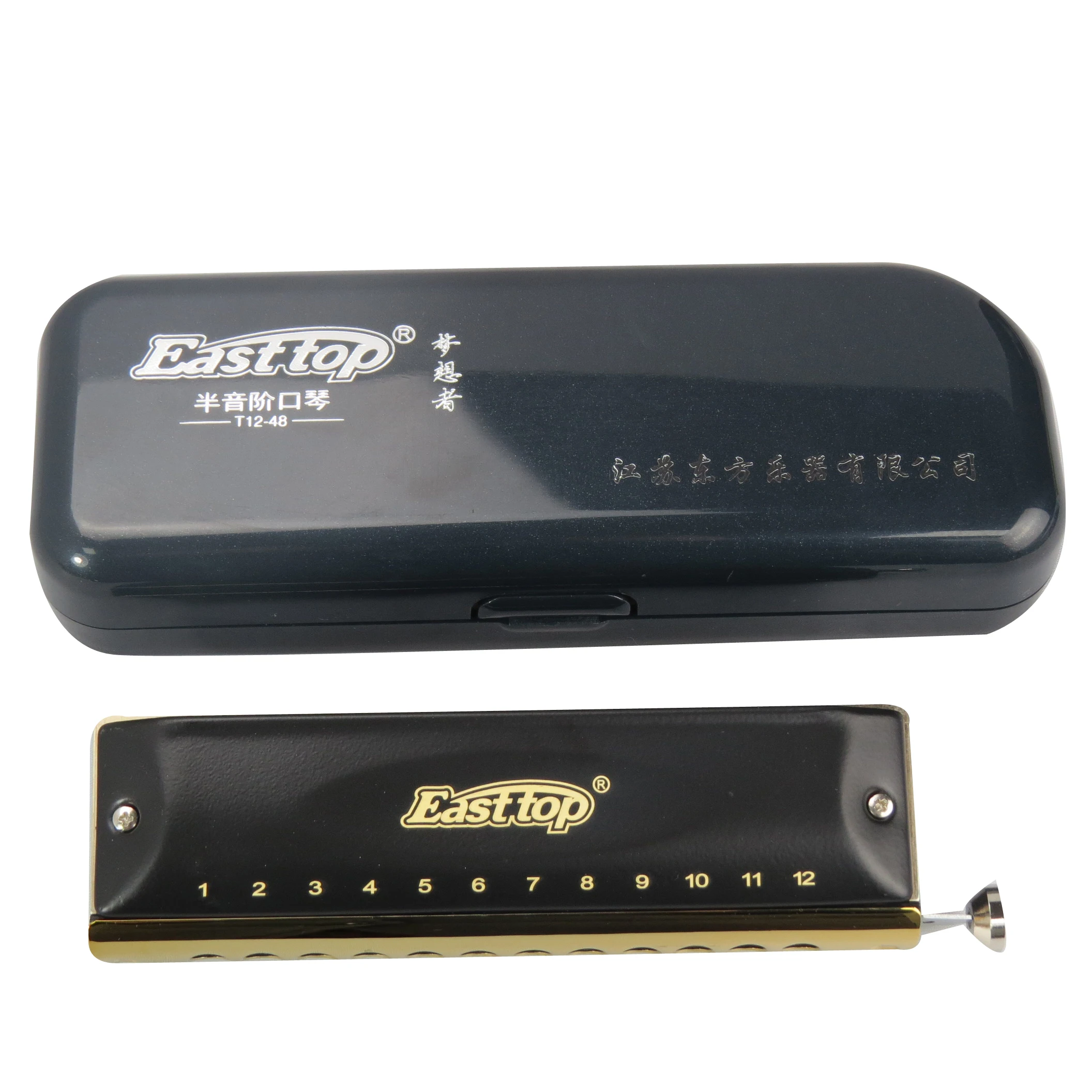 T1248 Easttop Musical Instruments 12hole Chromatic Harmonica Buy