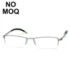 Free Form Green 910 L. Gun Fast Moving Semi Rim Prescription German Design Tough Frames