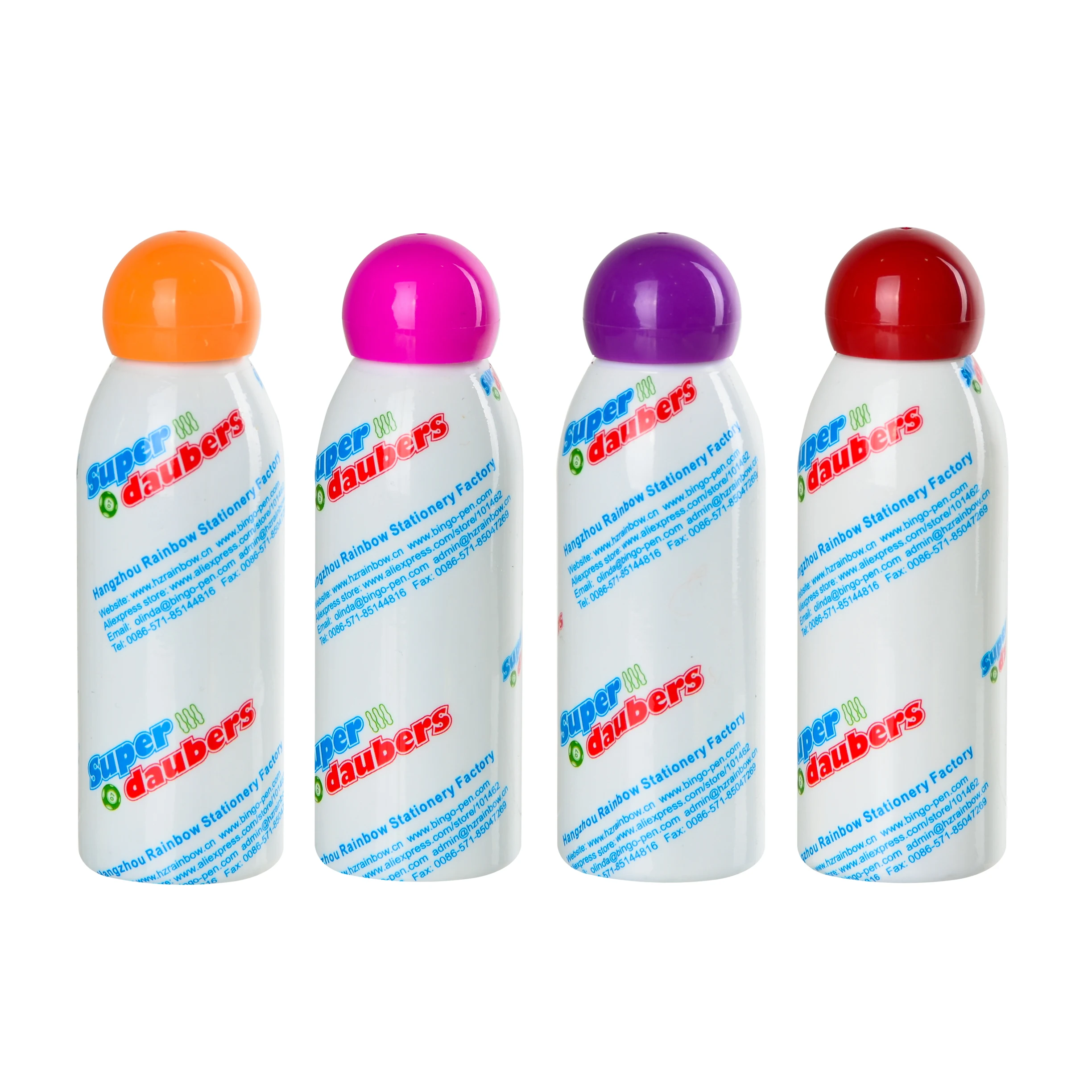 Rainbow Ch2821 Empty Bingo Ink Dauber 3oz Bottle With 18 Mm Applicator Cloth Durable Tip For