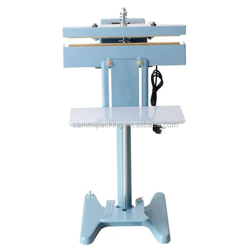 Factory Direct sales  aluminum body foot pedal  direct heat inpulse sealing machine