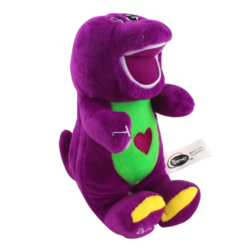 20cm barney dinossauro pode cantar uma canção de pelúcia pedante dos  desenhos animados boneca brinquedo venda quente roxo macio pelúcia animal  boneca brinquedo para o presente - AliExpress