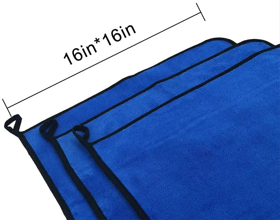 Microfiber car washing coral fleece towel 