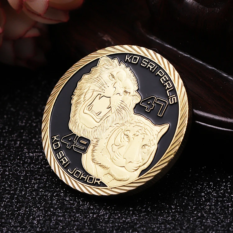 Promotional Collection Gifts Souvenir Commemorative Gold Silver Plating