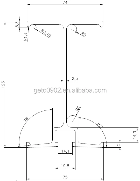 H Beam Aluminum Profile,I Beam Aluminum,Aluminum Beam Formwork/aluminum ...