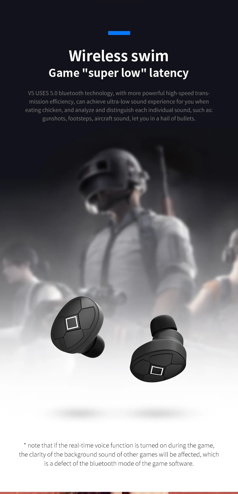 Reenwee Super bass Bluetooth Earphone Wireless TWS Earbuds ecouteur bluetooth sans fil auricular fone de ouvido Earbuds - ANKUX.COM