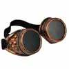 Halloween protective for party Steampunk Vintage Retro Welding Punk Gothic Victorian Durable sunglasses google 3d glasses