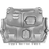 Strong toughness 3D fully cover iron material car engine protect plate for MG6