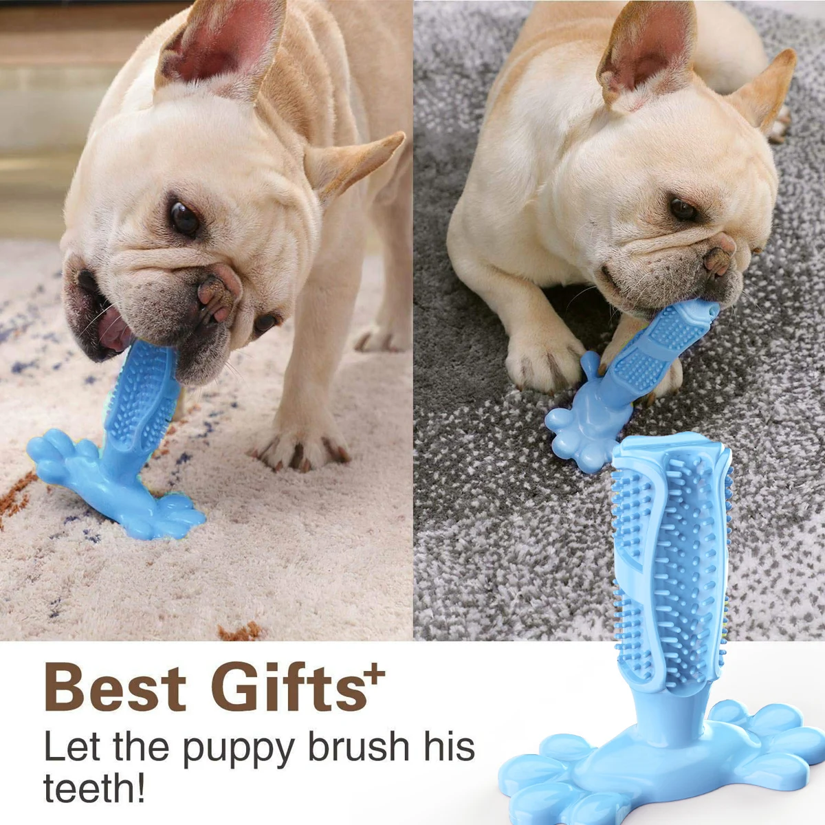 2020 hot selling rubber clean dog toothbrush toy chew teeth dogs