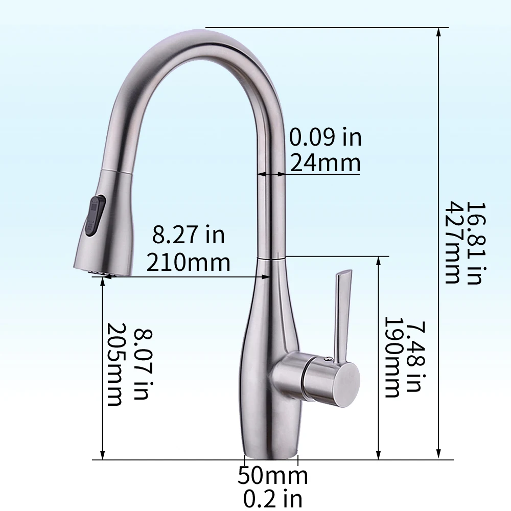 Smart Touch Sense Faucet Pull Out Kitchen Faucet Kitchen Sink Faucet