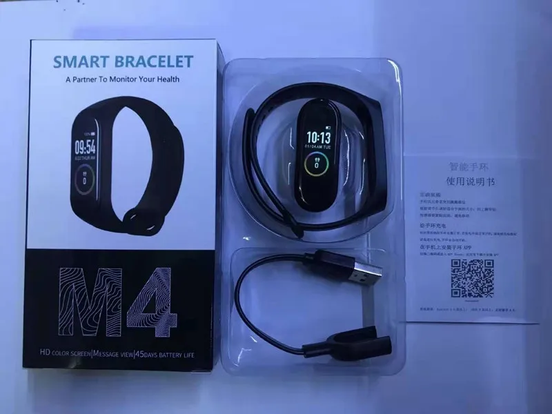 In Stock 2020 Smart Band M4 / Cheap Smart Watch M4 / Fitness Tracker M4 ...