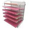 Wideny Office supplies school home household wire metal mesh wall mounted hanging organizer wall file holder
