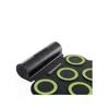 Portable Mini drum USB interface silicone roll up digital Drums with Drum Stick Foot Switch Pedal