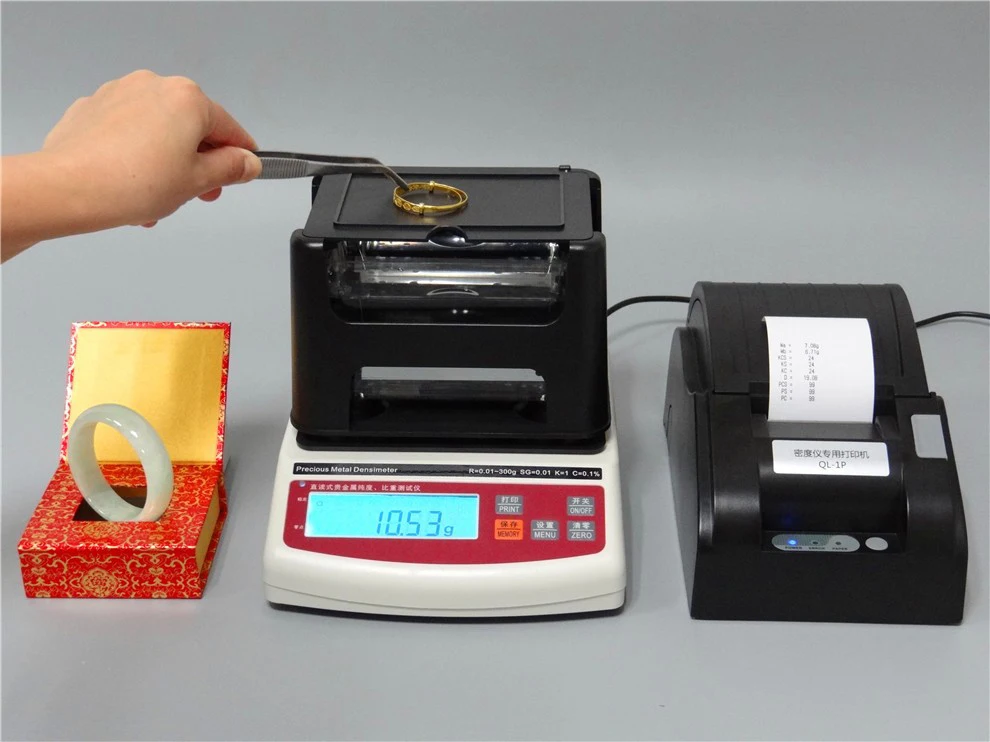 NADE NDK600 LED display Precious Metal Purity/Gold Karat Tester/Gold density Tester 0.01g/cm3