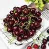 2016 Professional Manufacturer Artificial Indoor Mini Cherry Simulated Cherry Fruit