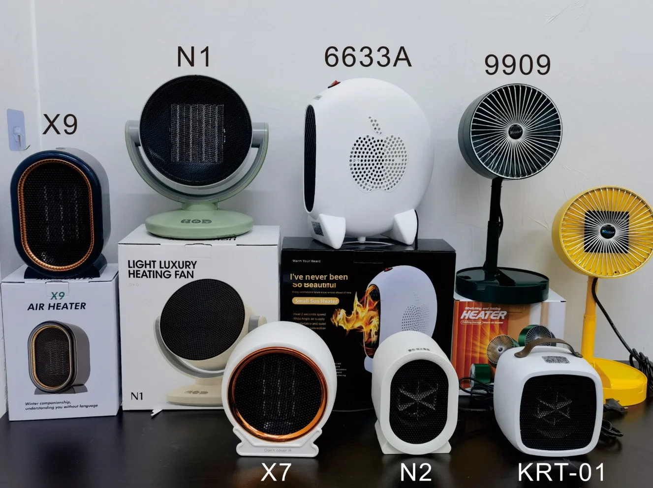 High-power ceramic PTC office heater