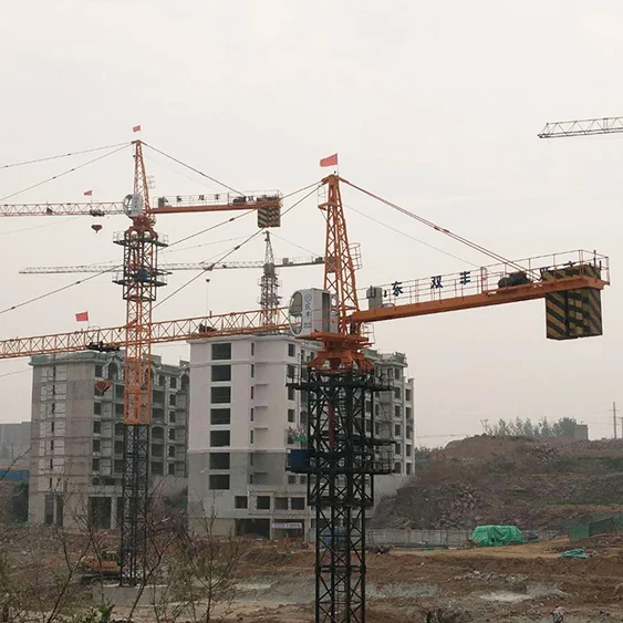 Top 10 20 ton 80m jib plc control topless tower crane singapore for sale,,plc control tower crane,Top 10 Tower Crane,Tower Crane Singapore