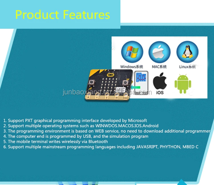 Microbit robot development board Robotbit entry level Python main ...