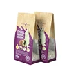 Eight sides sealed smell proof food package bird dog cat animal feed bag